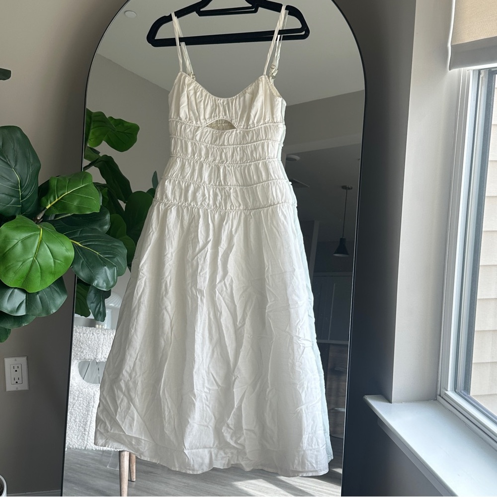 Posse Ruched Midi Dress